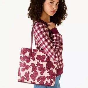 New🌹Kate Spade ♠️ Brynn Rose Florets Tote